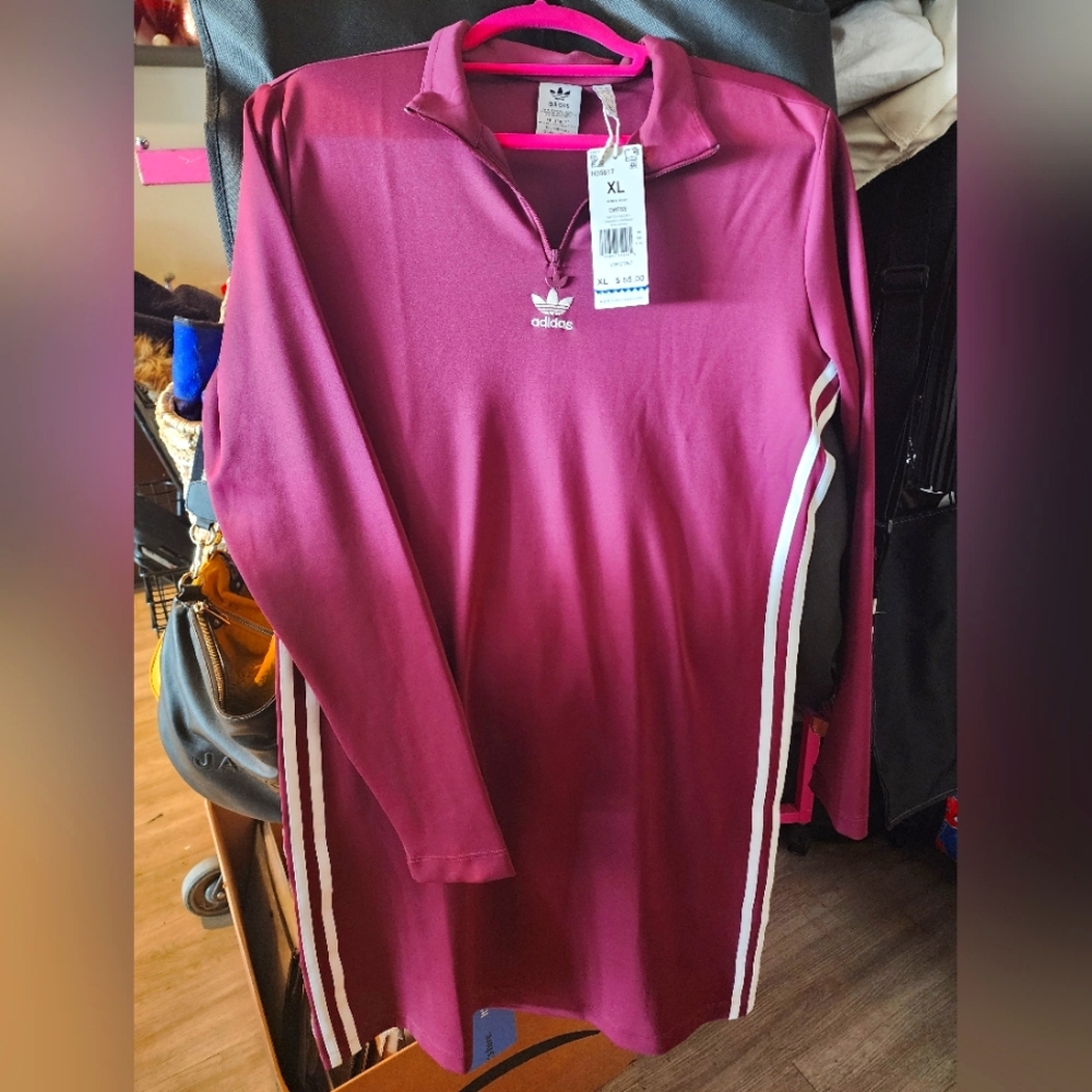 Maroon Adidas Dress size XL Women's